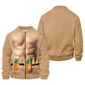 Funny Muscle Man Pineapple Beer Hawaiian Golf Shirt, Polo Shirts For Men, Golfing Apparel