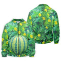 Funny Watermelon Belly Illusion Golf Polo Shirt, Mens Golf Polo, Hawaiian Golf Shirt