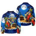 Parrot Drinking Cocktail Tiki Bar Not Waiting Til 5 Golf Shirt, Golf Shirts For Men, Hawaiian Golf Shirt, Mens Golf Apparel