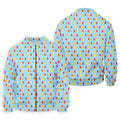 Colorful Popsicle Summer Pattern Golf Shirt, Mens Golf Polo, Printed Golf Shirts