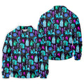Haunted Ghost Halloween Hawaiian Golf Shirt, Mens Golf Shirts, Golf Polo Shirts For Men