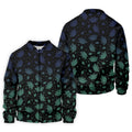 Celestial Moth Hawaiian Golf Shirt, Retro Golf Shirt, Halloween Golf Shirt, Polo Shirts For Men