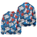 Fore Right Cold As Slice Golf And Beer Tropical Floral Golf Tops For Men, Golf Shirts For Men