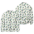 T-Rex Bunny Colorful Easter Egg Men's Funny Golf Shirts, Golf Shirts For Men, Polo Shirts For Men