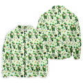 Happy St Patrick's Day Gnomes Shamrock Golf Shirt, Men's Funny Golf Shirts, Golf Shirts For Men