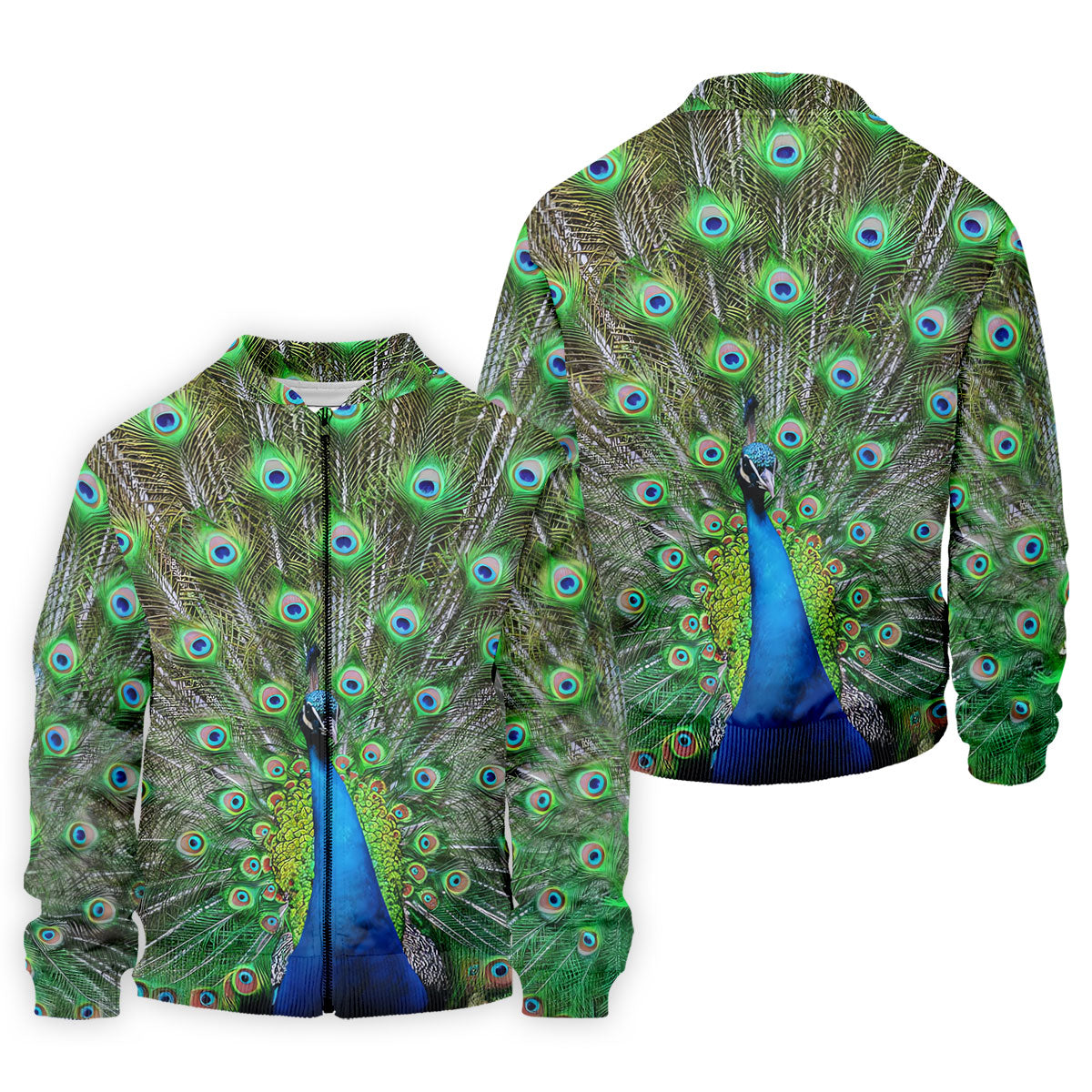 The Peacock Unique Golf Shirt, Golf Tops For Men, Golf Shirts For Men, Polo Shirts For Men