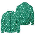Stick Figure Golf Pose St Patrick's Day Shamrock Green Golf Shirt, Polo Shirts For Men, Golf Shirts For Men