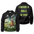 I Made A Bogey On Every Hole Golf  Polo Shirt, Funny Mens Golf Polo, Golf Apparel For Men