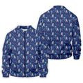 Funny Raccoon Tropical Golf Pattern Polo Shirt, Men's Golf Shirt, Golf Apparel For Men