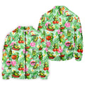 Funny Pickle Tomato Chili Tropical Hawaiian Golf Shirt, Mens Golf Polo, Printed Golf Shirts