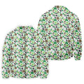 Leopard Pattern St Patrick's Day Shamrock Golf Shirt, Fun Golf Shirts For Men, Polo Shirts For Men