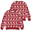 Reindeer Humping Seamless Pattern Golf Shirt, Golf Ugly Sweater, Christmas Golf Shirt, Golf Sweater