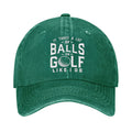 It Takes A Lot Of Balls To Golf Like I Do Embroidered Baseball Cap, Funny Golf Hat, Dad Golf Gift