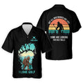 Not All Who Wander Are Lost Bigfoot Custom Golf Shirt, Polo Shirts For Men, Golfing Apparel