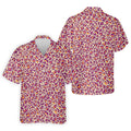 Pink Leopard Golf Tops For Men, Golf Gift For Men, Golf Shirts For Men, Golfing Apparel