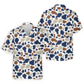 Cow Print Pattern Golf Polo Shirt, Fun Golf Shirts For Men, Polo Shirts For Men, Golfing Apparel