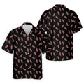 Pineapple Grenade Black And Pink Golf Tops For Men, Men Polo, Golf Gift For Men
