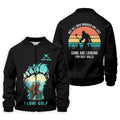 Not All Who Wander Are Lost Bigfoot Custom Golf Shirt, Polo Shirts For Men, Golfing Apparel