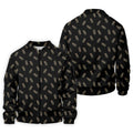 Pineapple Grenade Black Grey Golf Tops For Men, Men Polo, Golf Gift For Men, Golfing Apparel