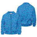 Blue Leopard Golf Tops For Men, Men Polo, Golf Gift For Men, Golfing Apparel