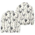 Chicken Rooster Golf Tops For Men, Gift For Chicken Lover, Fun Golf Shirts For Men, Polo Shirts For Men
