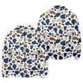 Cow Print Pattern Golf Polo Shirt, Fun Golf Shirts For Men, Polo Shirts For Men, Golfing Apparel
