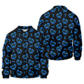 The Blue Crab Tropical Golf Shirts, Black Golf Shirt, Golf Gift For Men, Golf Shirts For Men