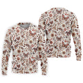 Spring Butterfly Golf Tops For Men, Retro Golf Shirt, Polo Shirts For Men, Golfing Apparel