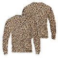 Brown Leopard Golf Tops For Men, Golf Gift For Men, Golf Shirts For Men, Golfing Apparel