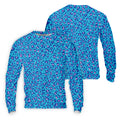 Blue Leopard Golf Tops For Men, Men Polo, Golf Gift For Men, Golfing Apparel