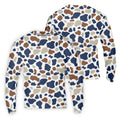 Cow Print Pattern Golf Polo Shirt, Fun Golf Shirts For Men, Polo Shirts For Men, Golfing Apparel