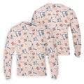 Boho Buffalo Skull Seamless Pattern Golf Tops For Men, Hawaiian Golf Shirts, Polo For Men
