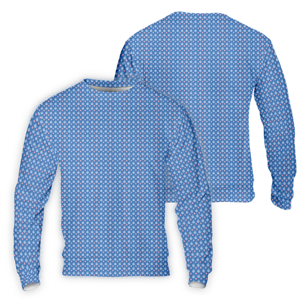 Dirty Finger Blue And Pink Fun Golf Shirts For Men, Cool Golf Gift, Golfing Apparel, Polo For Men