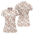 Funny Sasquatch Tropical Golf Shirts, Ladies Sleeveless Tops, Ladies Golf Shirts, Golfing Apparel