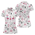 Golf Friends Par Then Bar Flamingo Golf Shirt, Golf Team Shirt, Ladies Pink Golf Shirt, Golf Shirt For Women