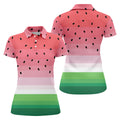 Watermelon Summer Funny Golf Shirt, Couple Golf Shirt, Matching Golf Shirt, His And Hers Golf Shirts