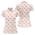 Champagne Pink Fun Womens Golf Shirts, Bachelorette Shirts, Ladies Golf Shirts, Cool Golf Gifts
