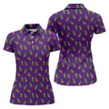 Pineapple Grenade Purple Golf Shirts, Cool Golf Gift, Ladies Golf Shirts, Golfing Apparel
