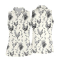 Chicken Rooster Women Golf Top, Gift For Chicken Lover, Ladies Golf Shirts, Women's Polo Shirt