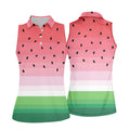 Watermelon Summer Funny Golf Shirt, Couple Golf Shirt, Matching Golf Shirt, His And Hers Golf Shirts