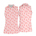 Pineapple Grenade Pink Women Golf Top, Cool Golf Gift, Ladies Golf Shirts, Golfing Apparel
