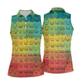Colorful Fun Women Golf Top, Gifts For Golf Lovers, Golf Gifts For Women, Ladies Golf Shirts