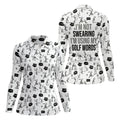 I'm Not Swearing I'm Using My Golf Words Funny Golf Shirt, Couple Golf Shirt, Matching Golf Shirt