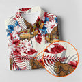 Bigfoot Hawaiian Shirts, Funny Hotdog Women Golf Top, Ladies Golf Shirts, Golfing Apparel