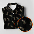 Pineapple Grenade Black Grey Women Golf Top, Cool Golf Gift, Ladies Golf Shirts, Golfing Apparel