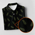 Pineapple Grenade Black Moss Green Women Golf Top, Cool Golf Gift, Ladies Golf Shirts