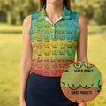 Colorful Fun Women Golf Top, Gifts For Golf Lovers, Golf Gifts For Women, Ladies Golf Shirts