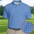 Dirty Finger Blue And Pink Fun Golf Shirts For Men, Cool Golf Gift, Golfing Apparel, Polo For Men