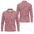 Pink Leopard Golf Tops For Men, Golf Gift For Men, Golf Shirts For Men, Golfing Apparel