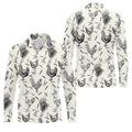 Chicken Rooster Golf Tops For Men, Gift For Chicken Lover, Fun Golf Shirts For Men, Polo Shirts For Men